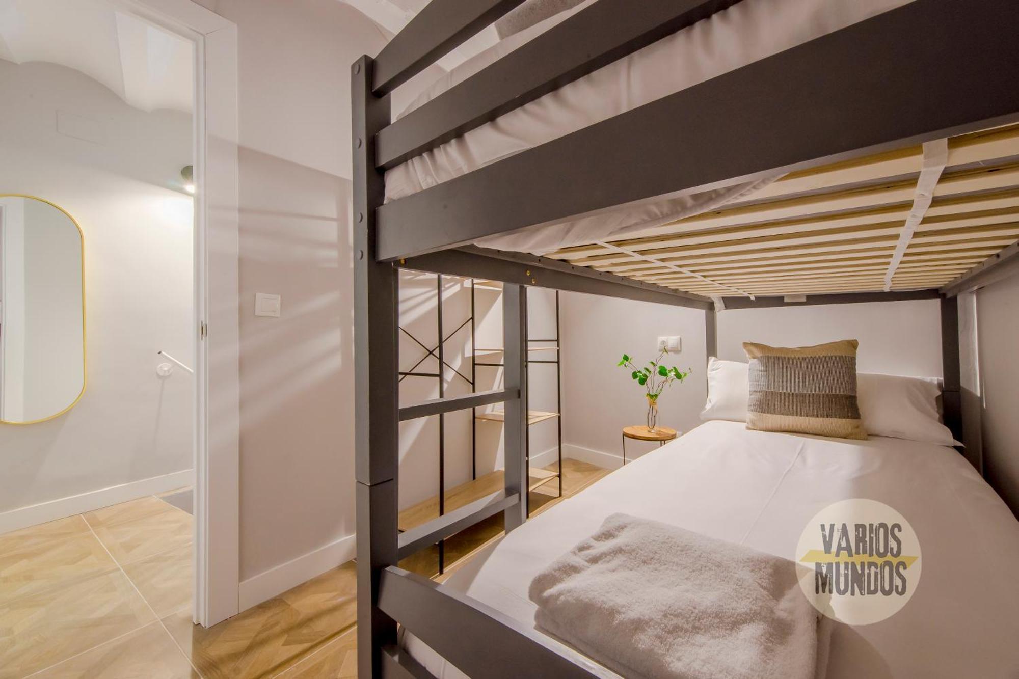 Confortable Apt Para 9Pax En El Centro De Madrid E3 Luaran gambar