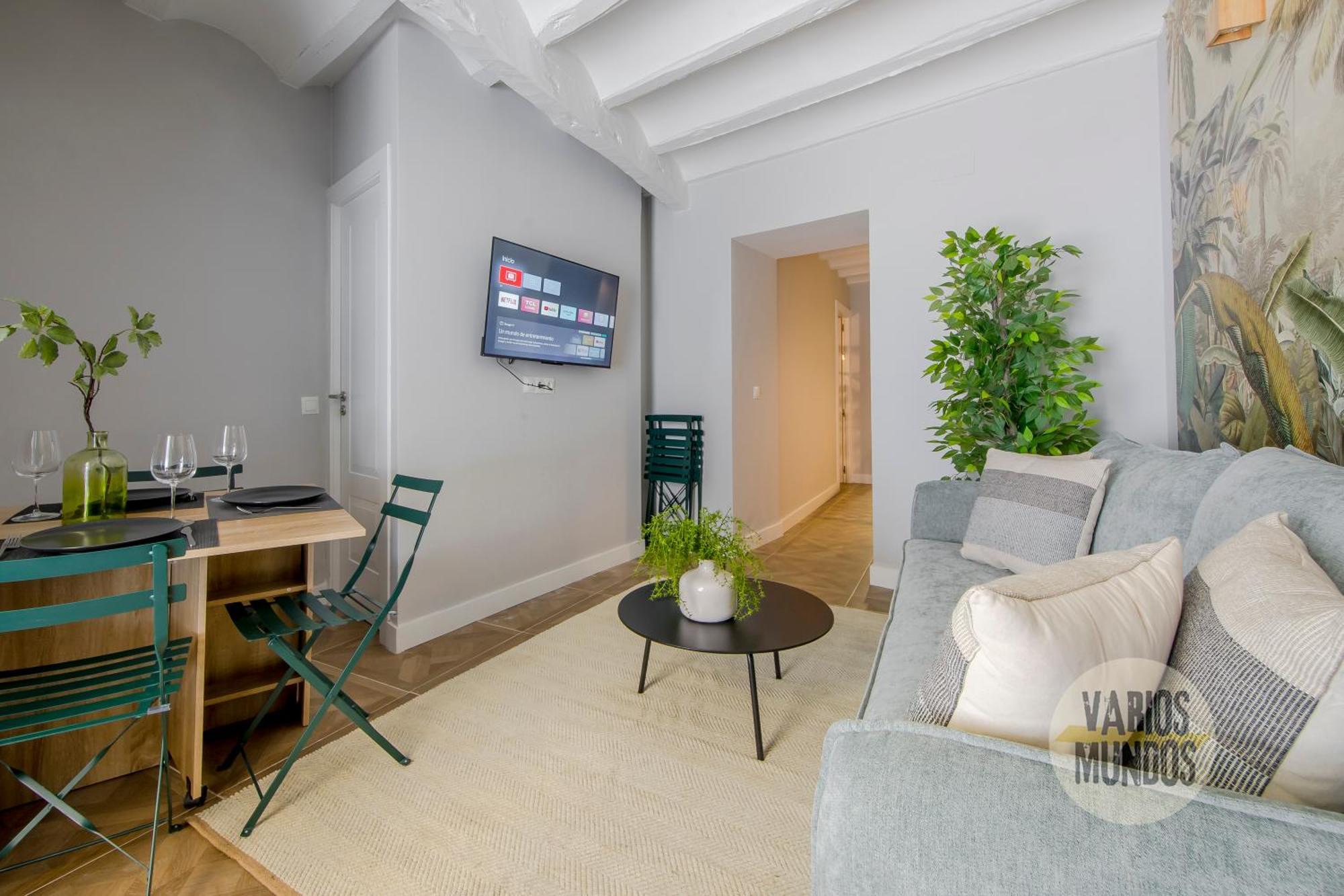 Confortable Apt Para 9Pax En El Centro De Madrid E3 Luaran gambar